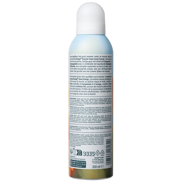 Mousse de douche Good Energy