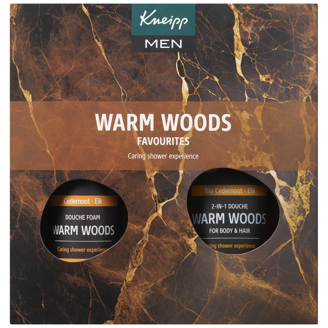 Coffret cadeau men Warm Woods favourites  - Vue de gauche