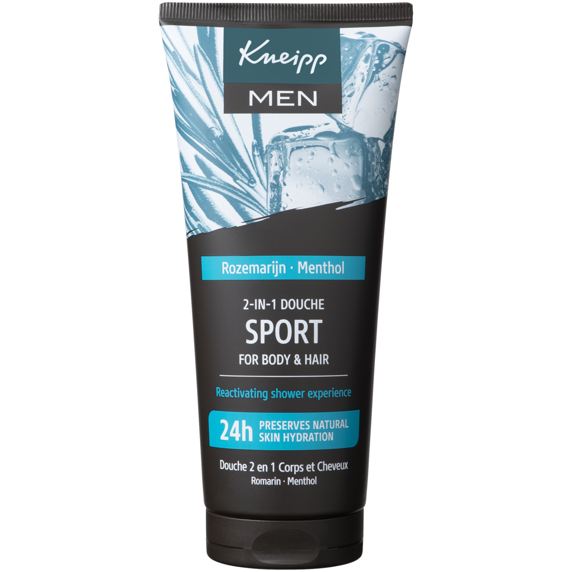  2-en-1 Men Gel Douche & Shampoo Sport - Vue de face