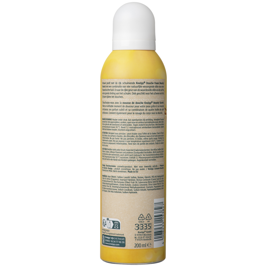 Mousse de Douche Beauty Secret - Vue de gauche
