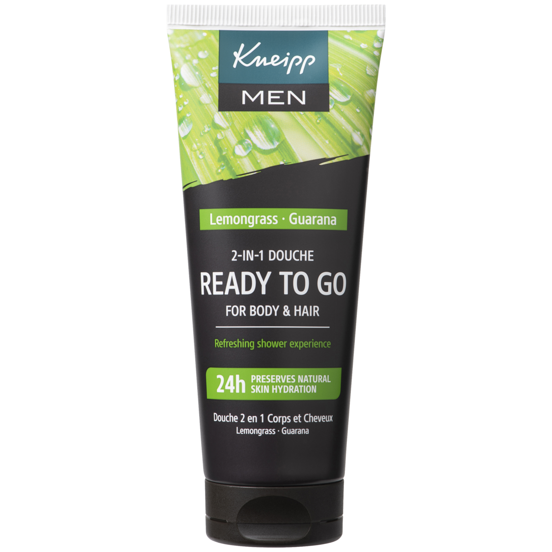 2-en-1 Men Gel Douche & Shampoo Ready To Go - Vue de face
