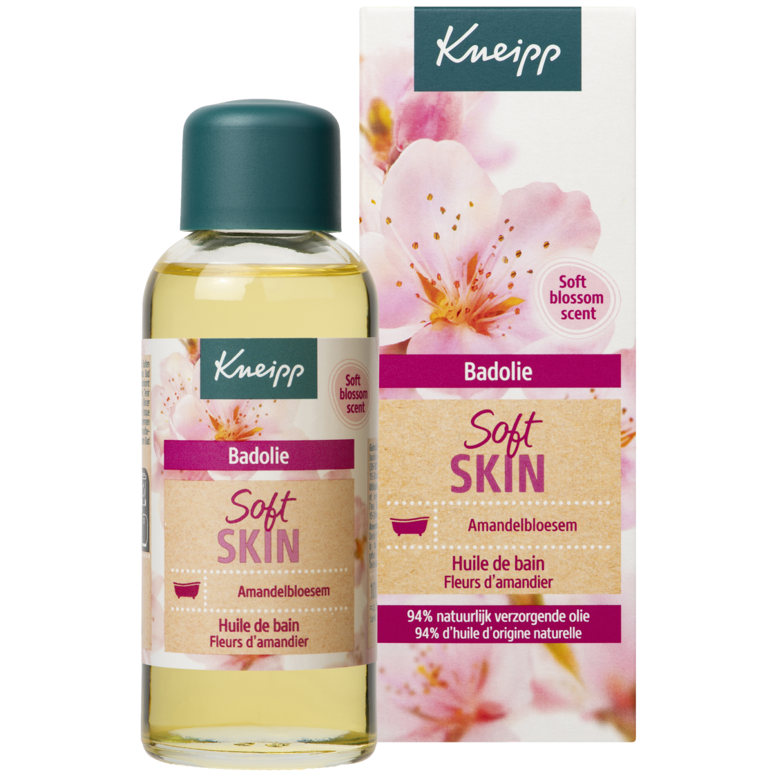 Huile de bain Soft Skin - Vue de face