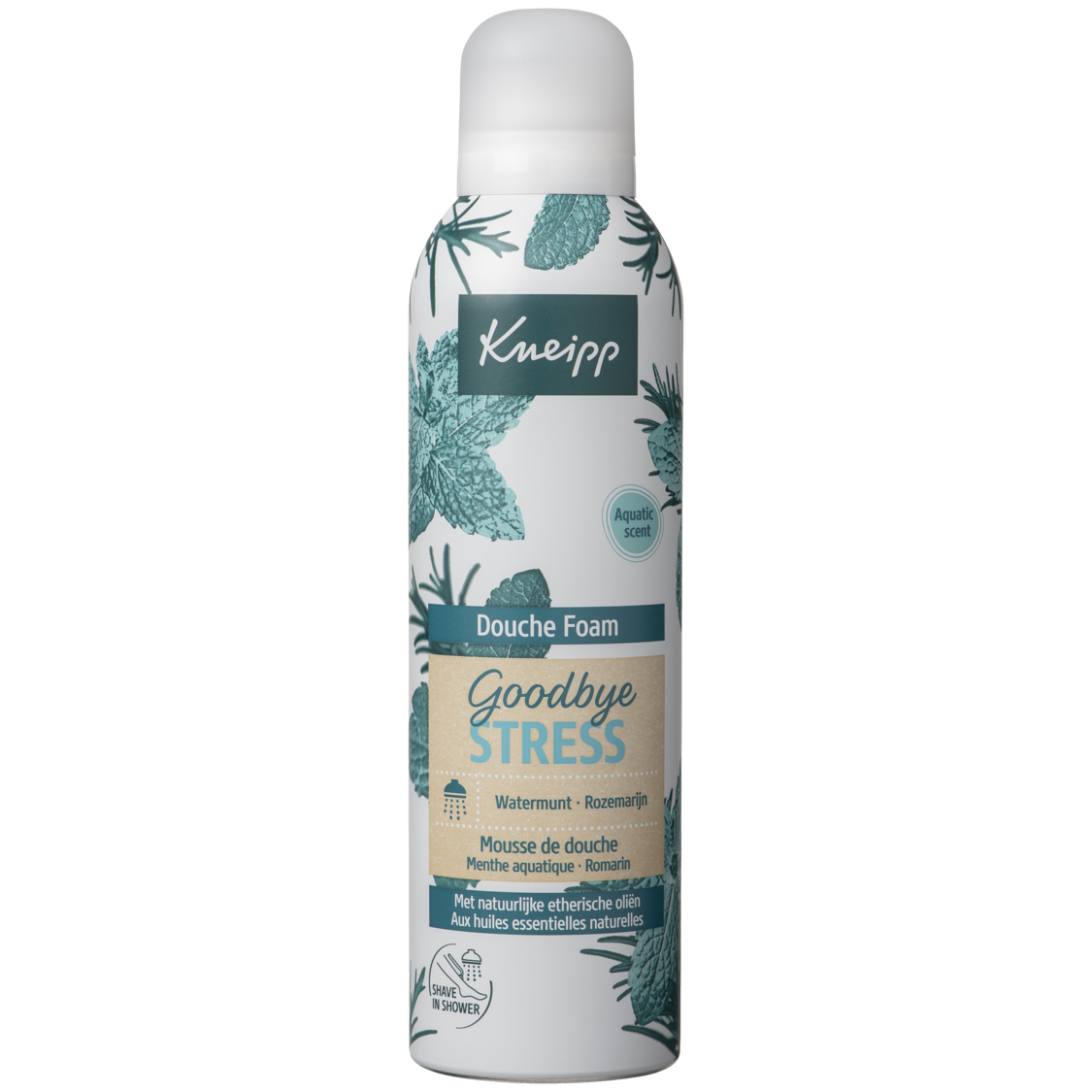 Mousse de douche Goodbye Stress - Vue de face