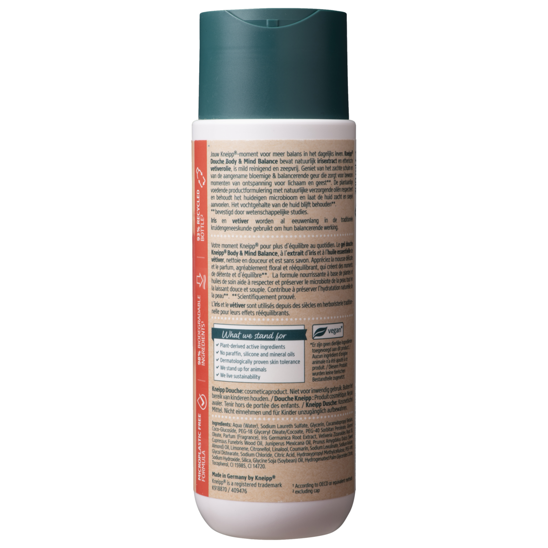 Gel douche Body & Mind Balance - Vue de gauche