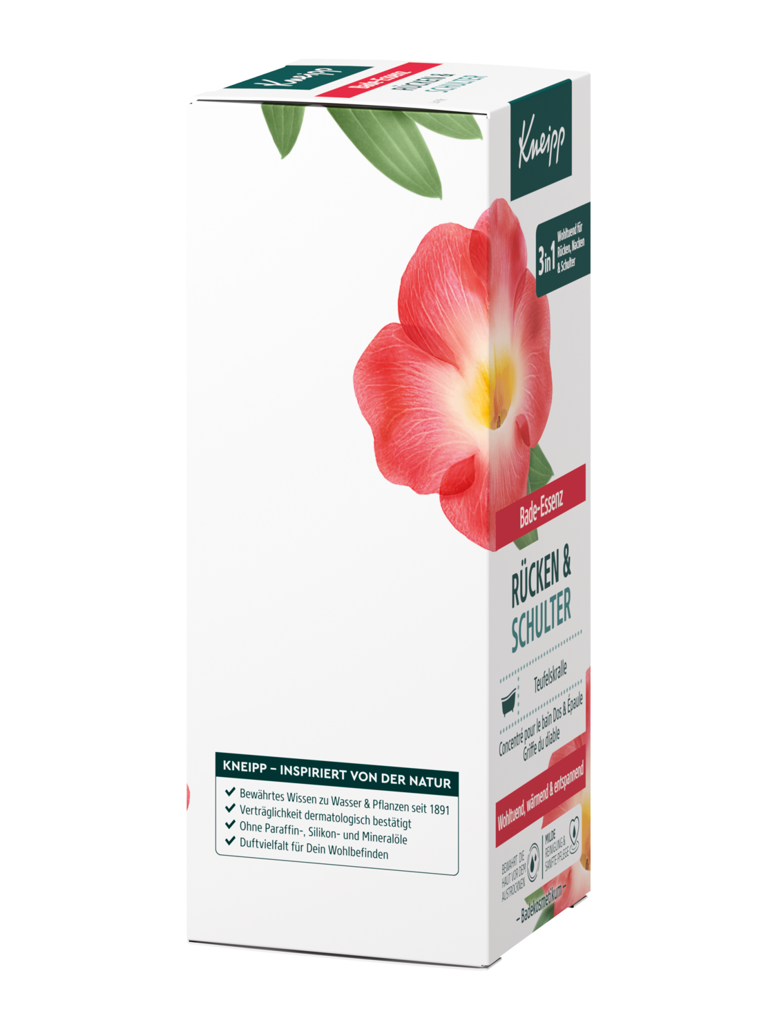 Concentr&eacute; pour le bain Dos + &Eacute;paule - Vue de droite
