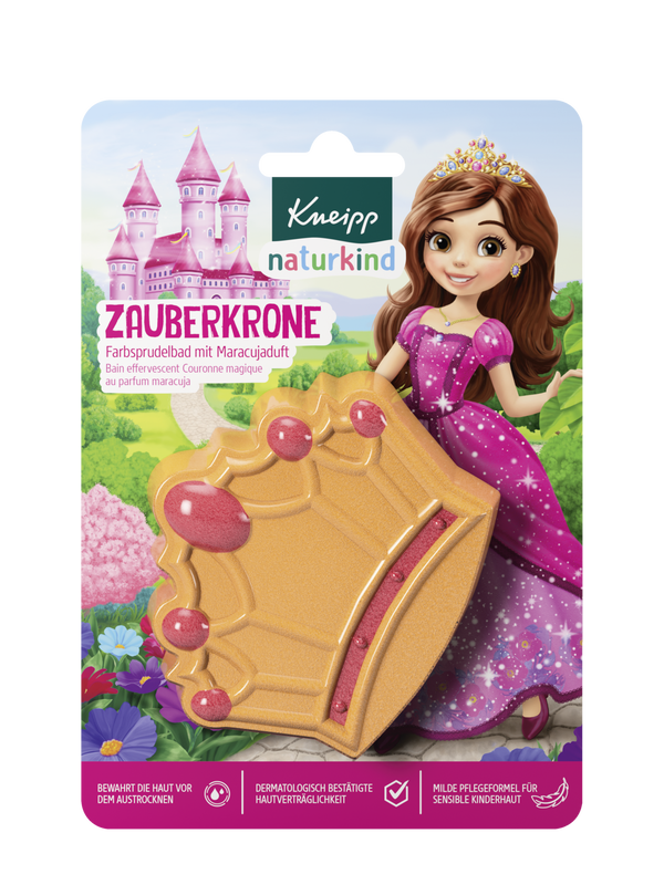 Naturkind  Bain effervescent Couronne magique