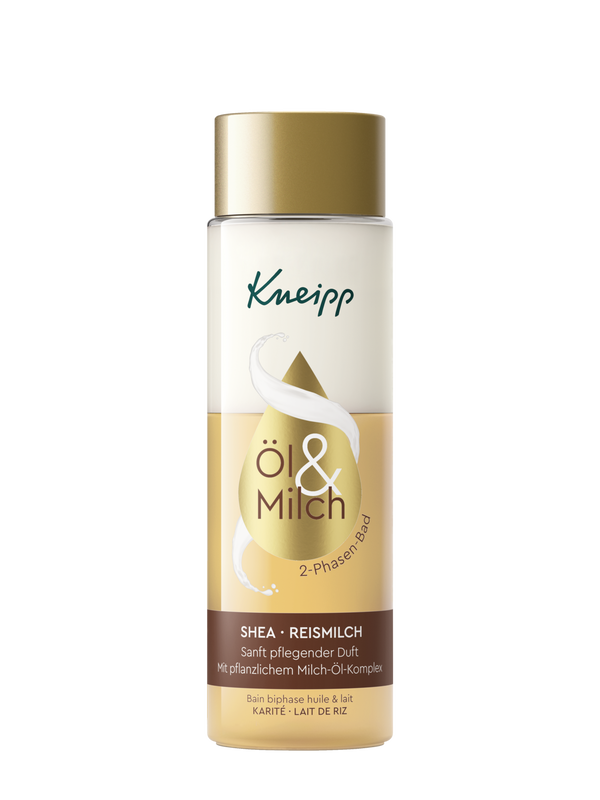 Bain biphase Huile & Lait Karit&eacute; & Lait de riz