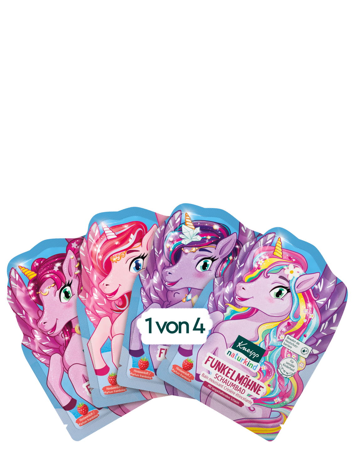 Naturkind Bain moussant Crini&egrave;re &eacute;tincelante - Vue de face