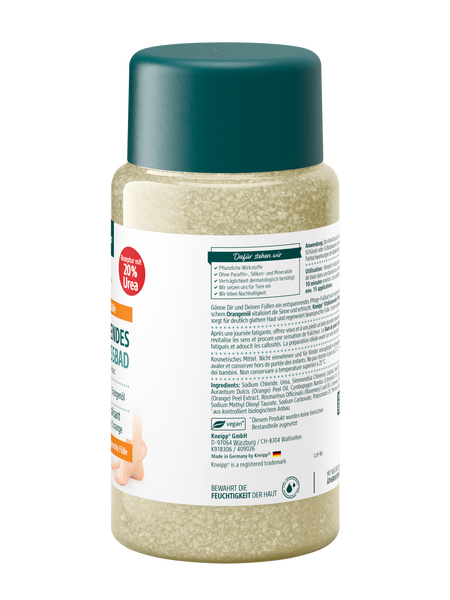 Cristaux pour bain de pieds - Vue de droite