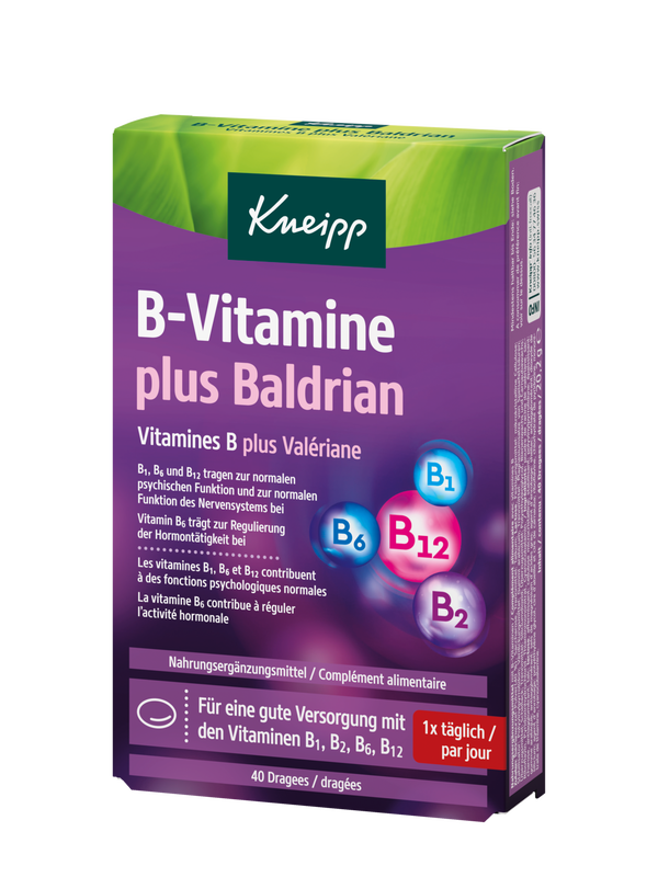 Vitamines B plus Val&eacute;riane