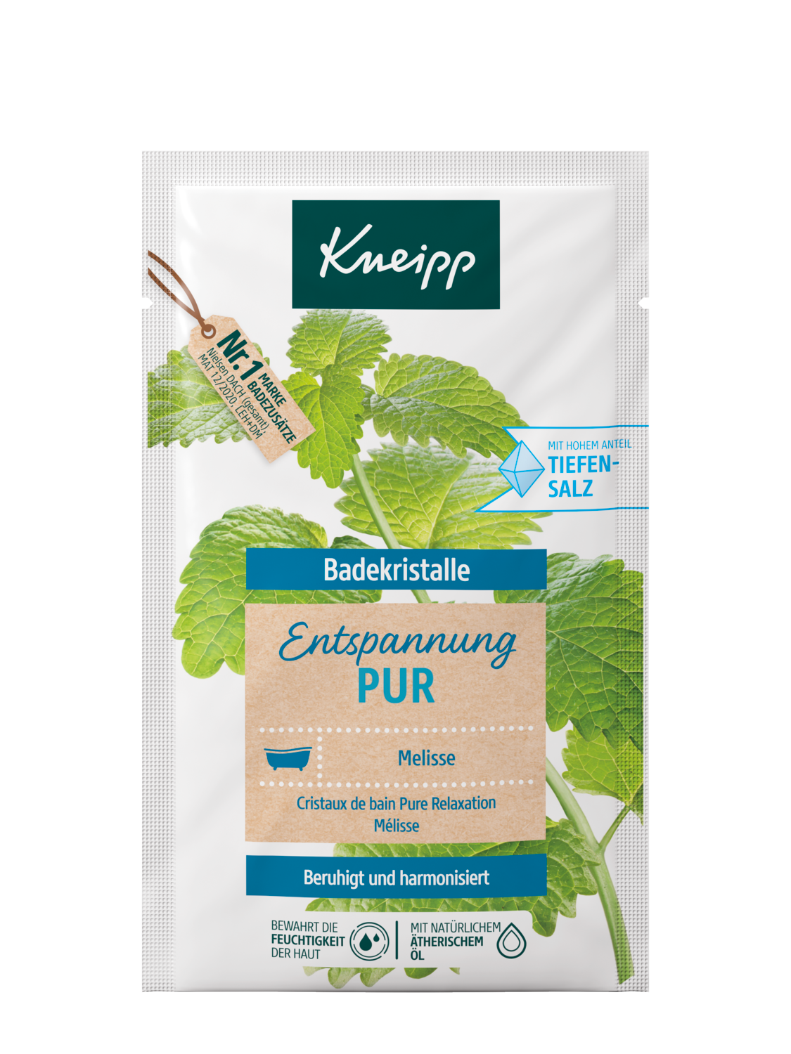 Cristaux de bain Pure Relaxation - Vue de face