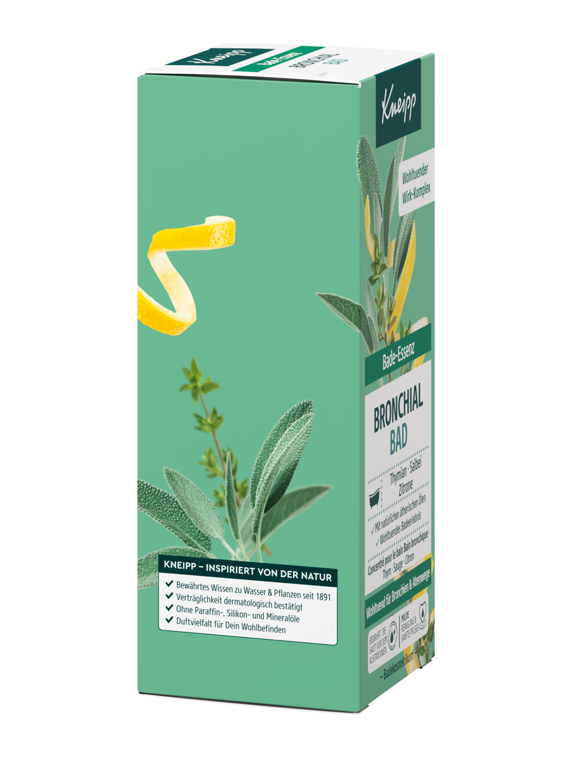 Concentr&eacute; pour le bain Bain bronchique - Vue de droite