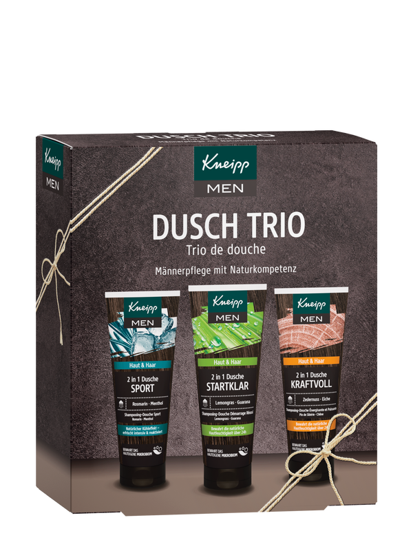 Coffret cadeau MEN Trio de douche