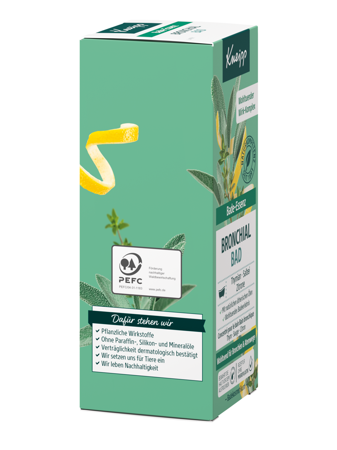 Concentr&eacute; pour le bain Bain bronchique - Vue de droite