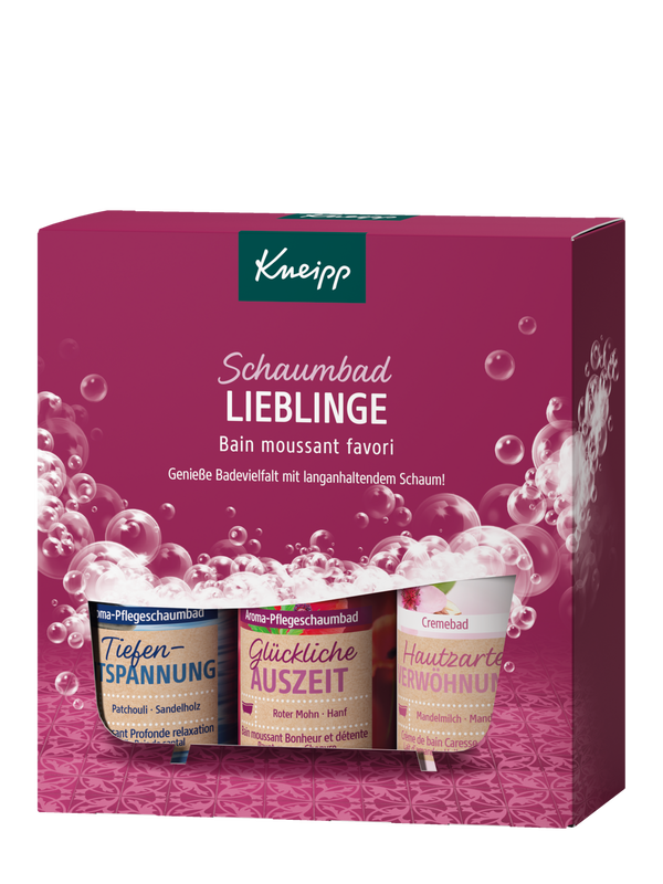 Coffret Cadeau Bain moussant favori