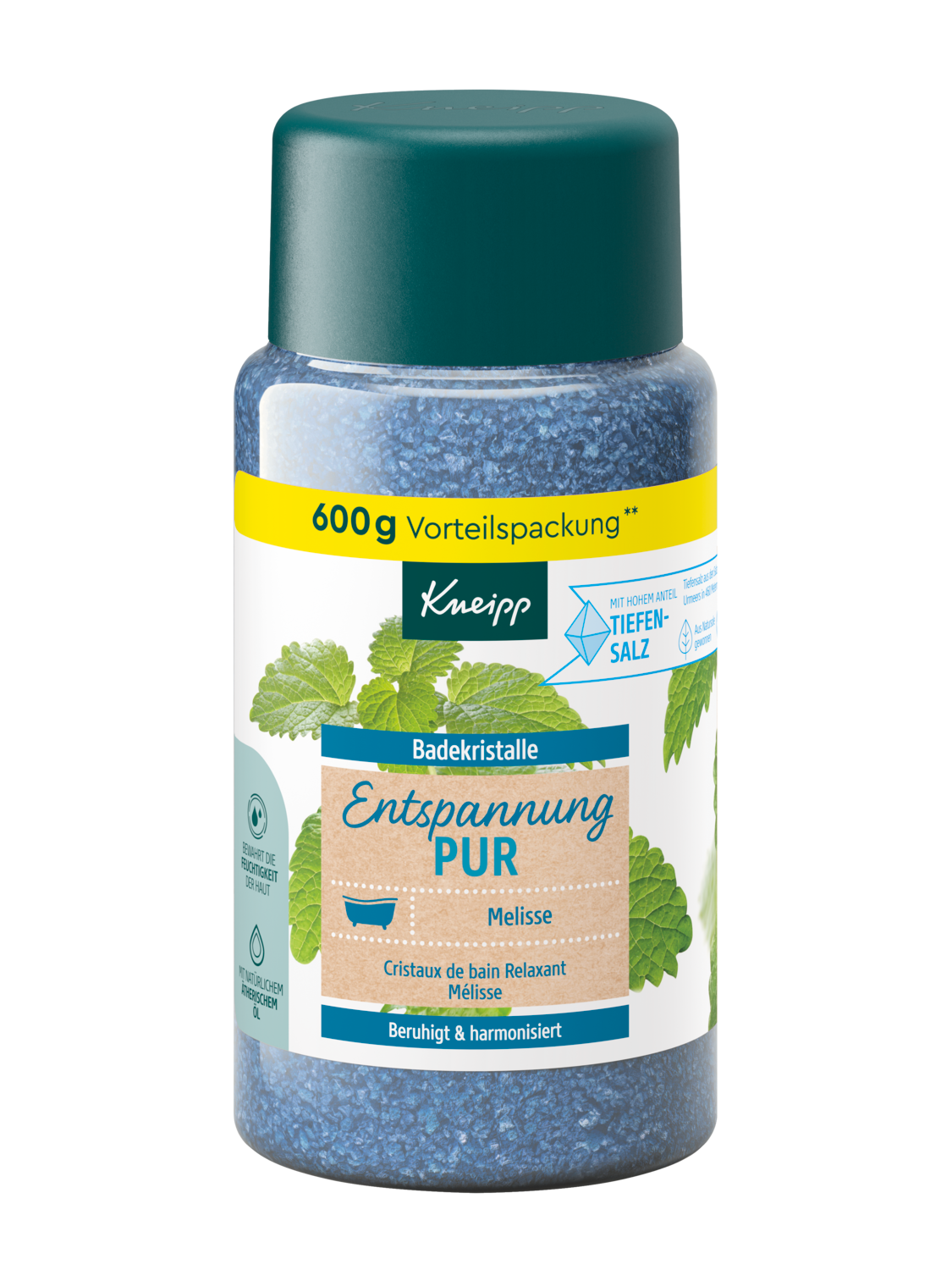 Cristaux de bain Relaxant - Vue de face