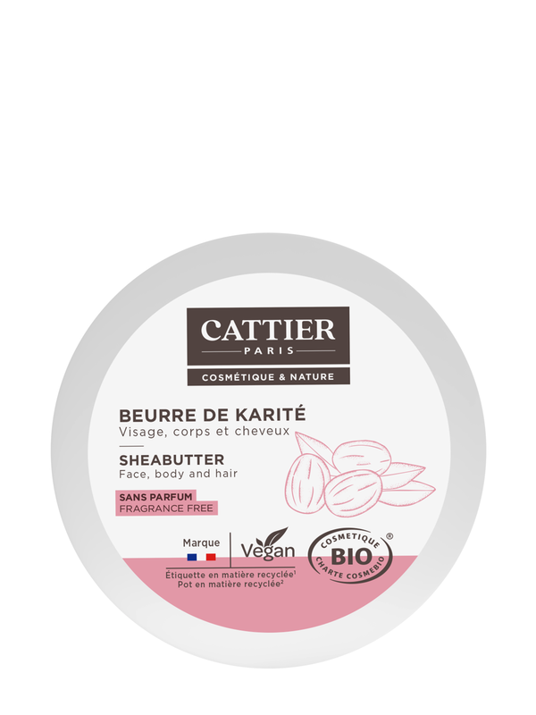 Cattier Beurre de karité 100% BIO
