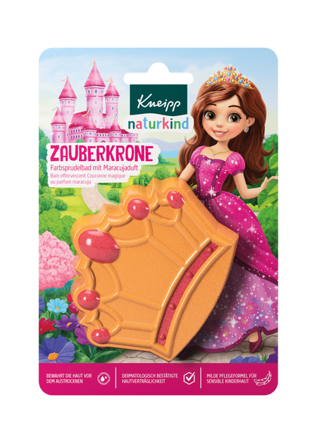 Naturkind  Bain effervescent Couronne magique