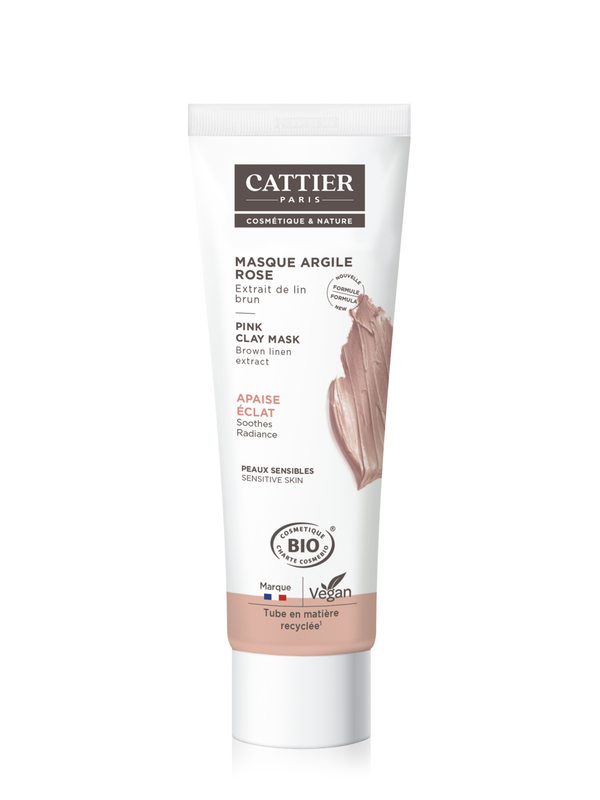 Cattier Masque argile rose