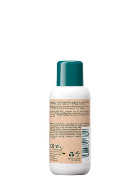 Bain moussant Bonheur et détente Mini - Vue de dos