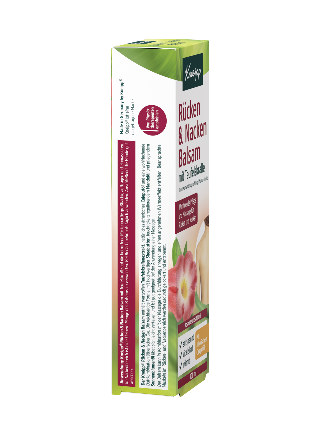 Baume dos et nuque &agrave; la griffe du diable - Vue de droite