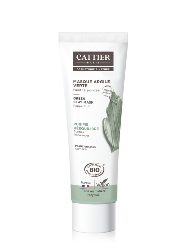 Cattier Masque argile verte