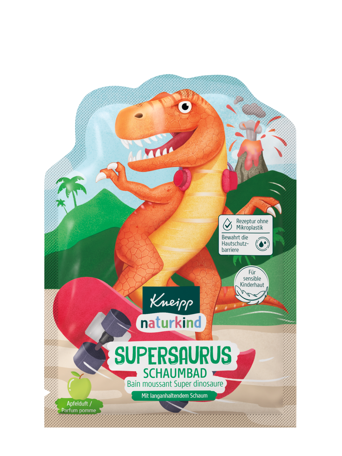 Bain moussant Super dinosaure - Vue de droite