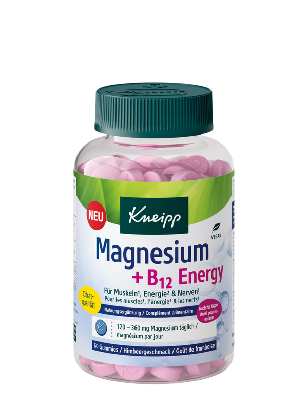 Magnesium + B12 Energy Gummies