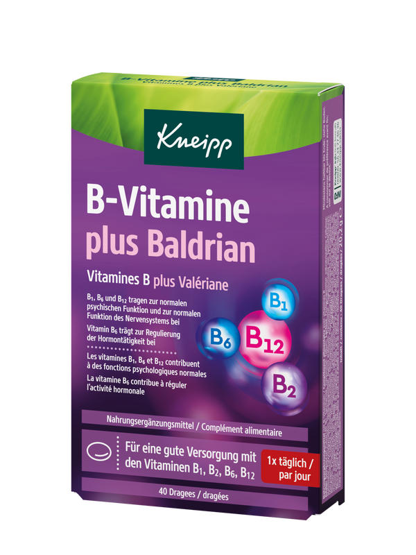 Vitamines B plus Val&eacute;riane