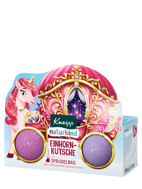 naturkind Bain effervescent Carrosse licorne