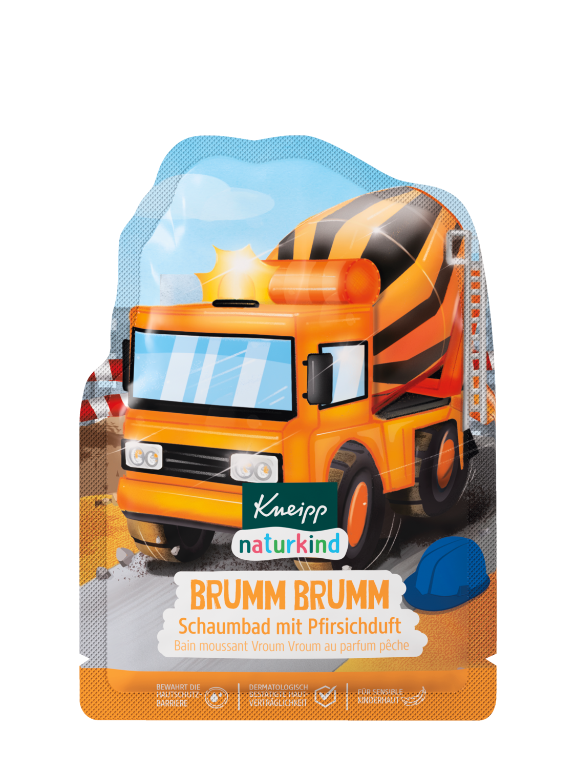 naturkind Bain moussant Vroum Vroum - Vue de droite