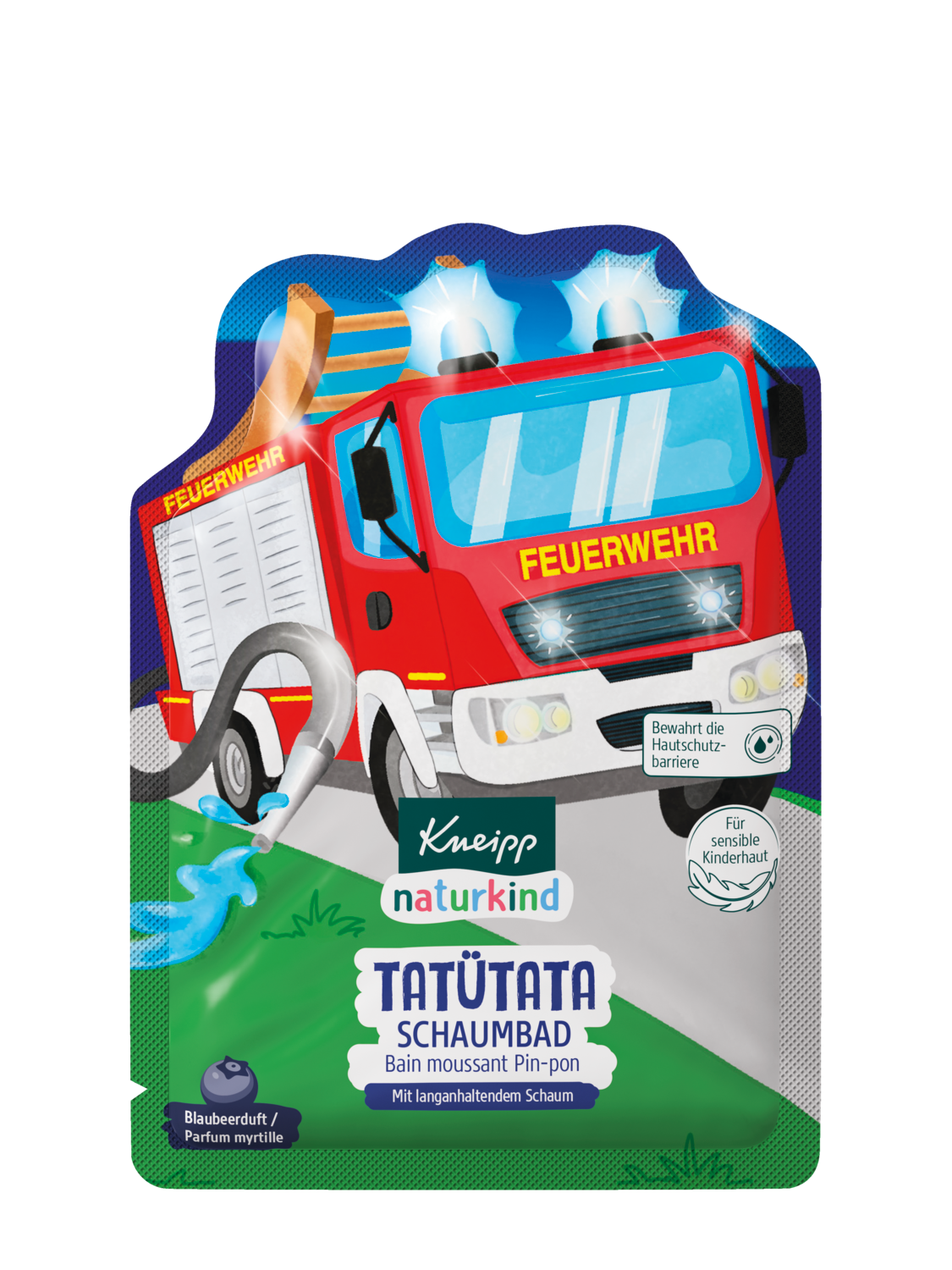 Naturkind Bain moussant Pin-pon - Vue de gauche