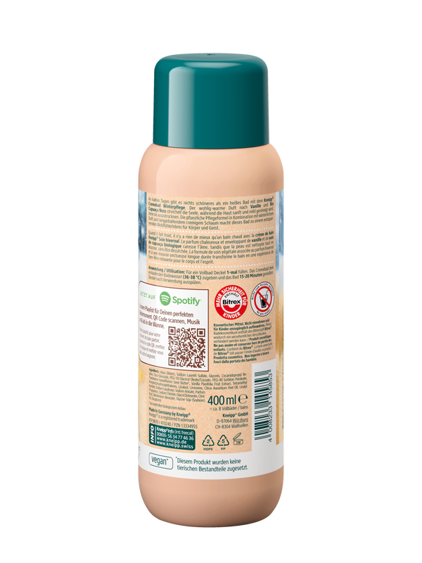 Cr&egrave;me de bain Soin hivernal