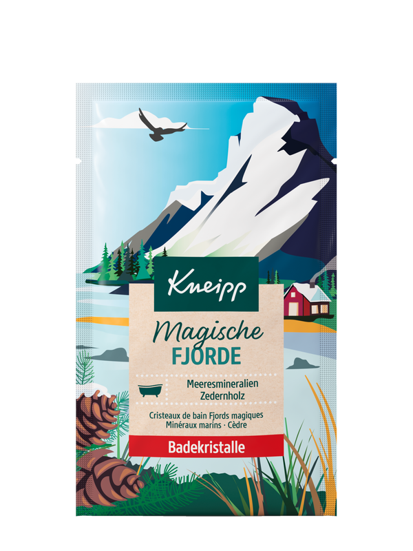 Cristeaux de bain Fjords magiques