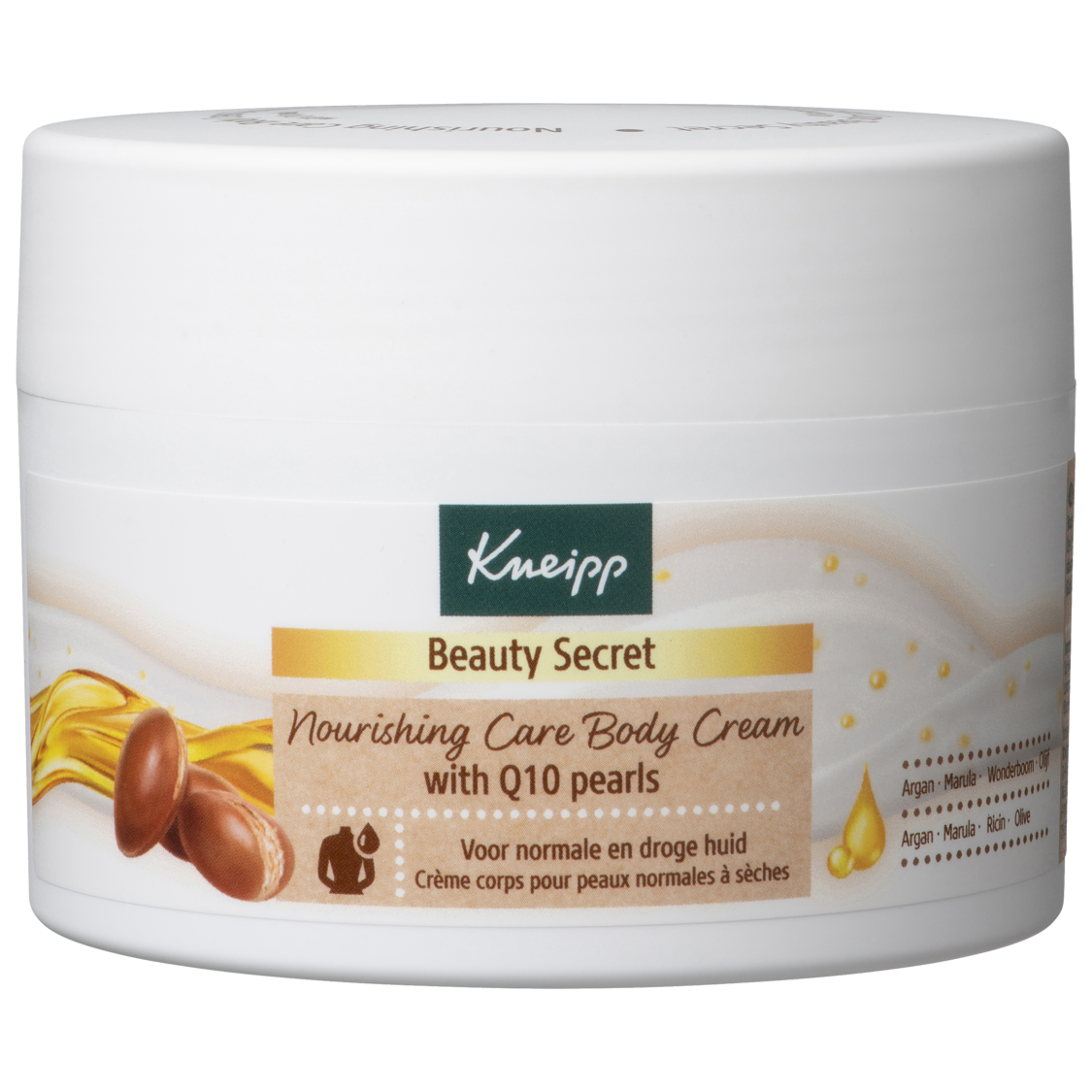 Nourishing Care Body Cream avec perles de Q10 - Vue de face