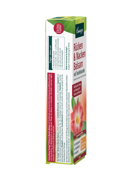 Baume dos et nuque à la griffe du diable - Vue de droite