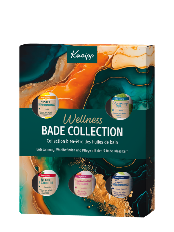 Collection bien-&ecirc;tre des huiles de bain