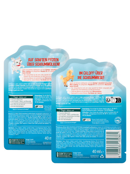 Naturkind Bain moussant Mon chouchou - Vue de dos