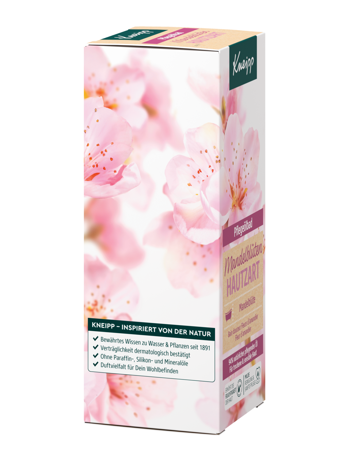 Bain douceur Fleurs d'amandier - Vue de droite