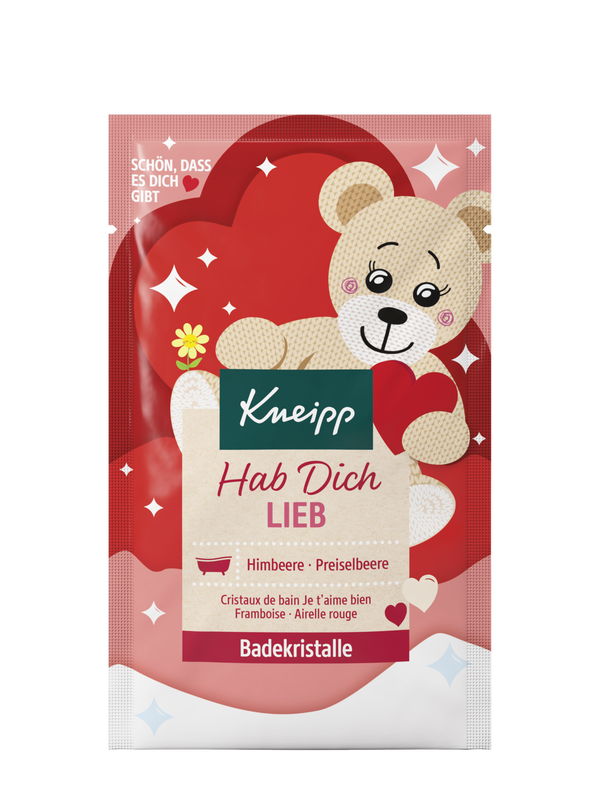 Cristaux de bain Je taime bien