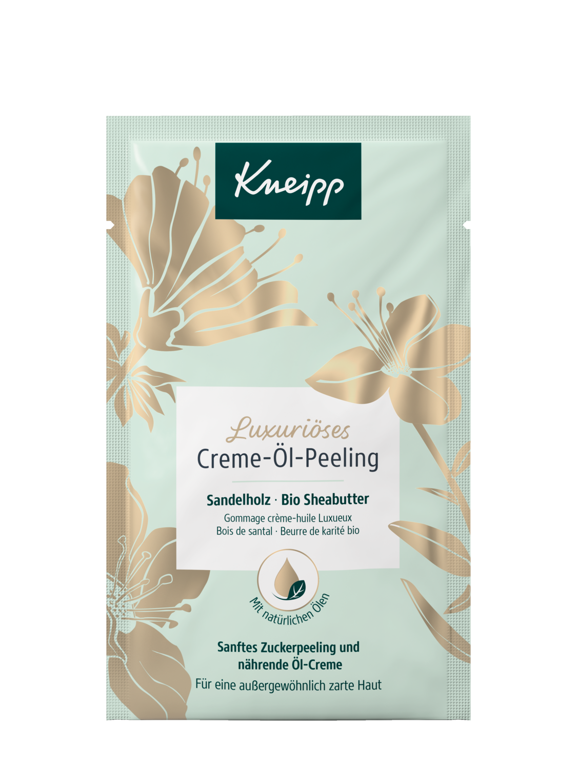 Gommage cr&egrave;me-huile Luxueux - Vue de face