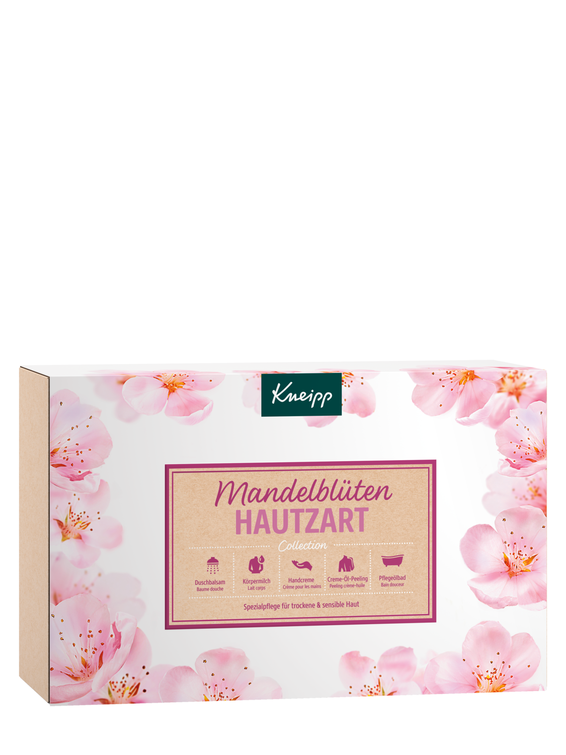 Coffret cadeau Fleur d'amandier Collection - Vue de face