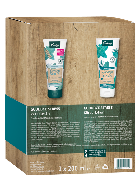 Coffret cadeau Goodbye Stress - Vue de dos