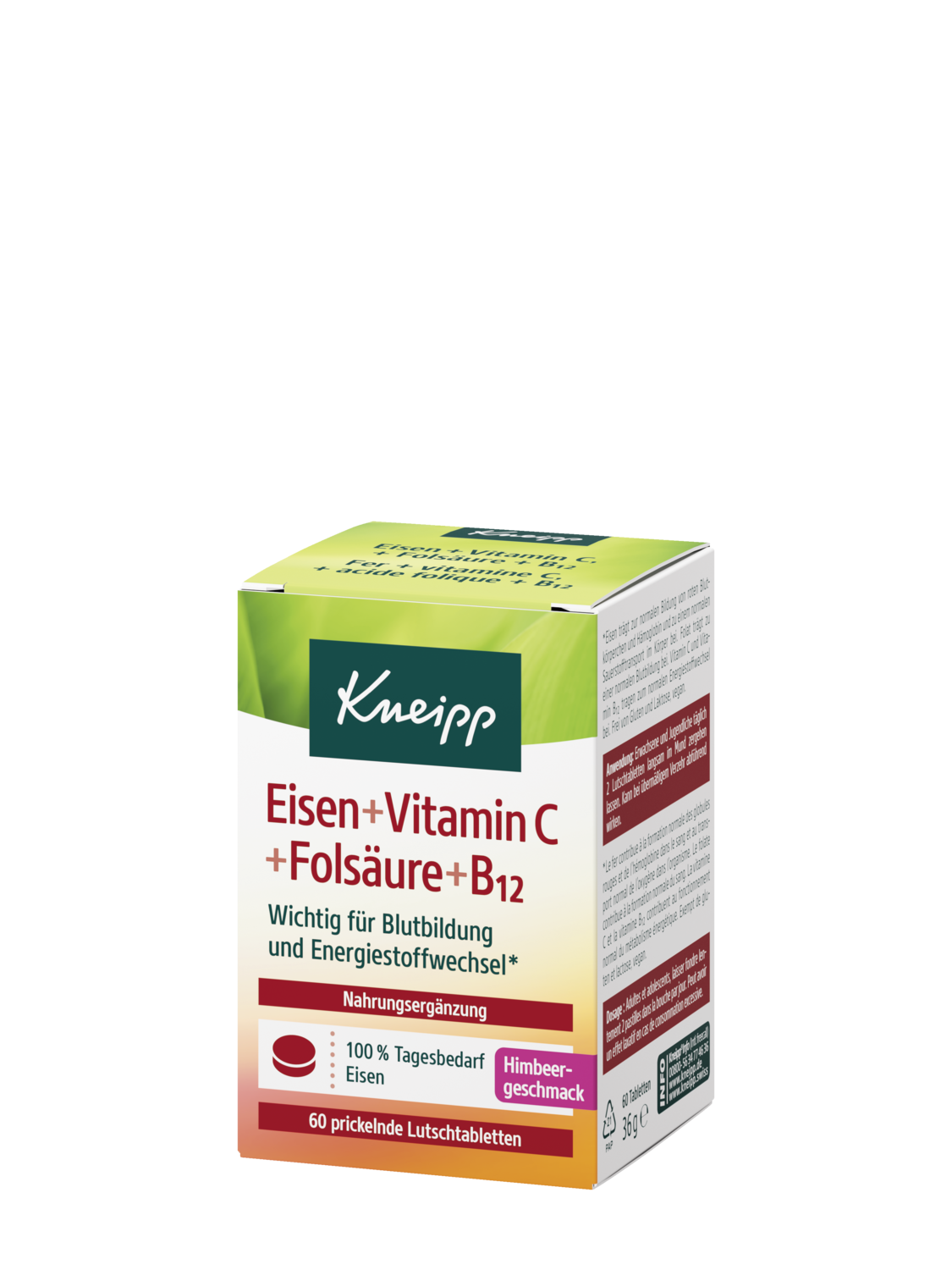 Fer + vitamines C + acide folique + B12 - product.imageview.details