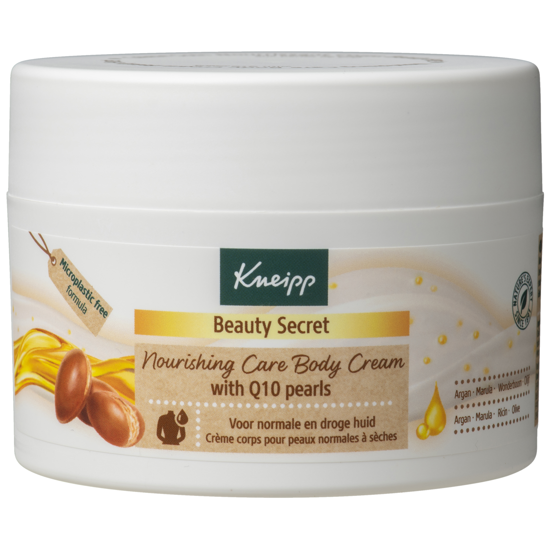 Nourishing Care Body Cream avec perles de Q10 - Vue de face