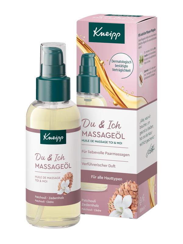 Huile de massage toi + moi