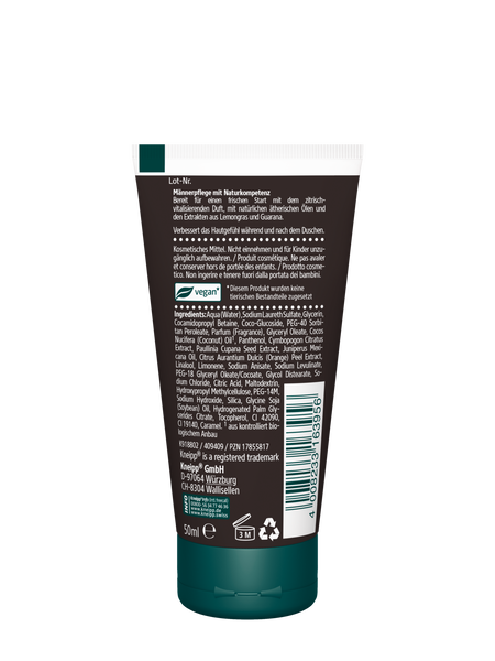 Shampooing-Douche Démarrage Réussi Mini - Vue de dos