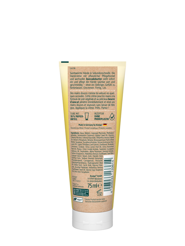 Cr&egrave;me pour les mains express