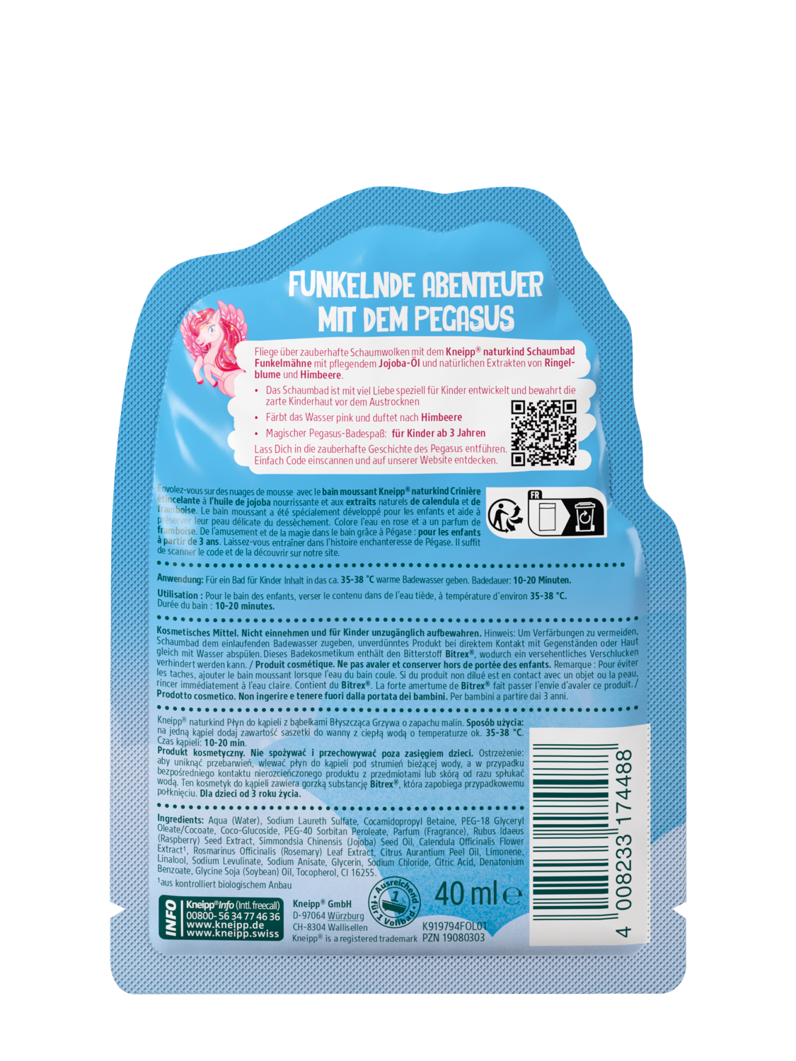 Naturkind Bain moussant Crini&egrave;re &eacute;tincelante - product.imageview.details