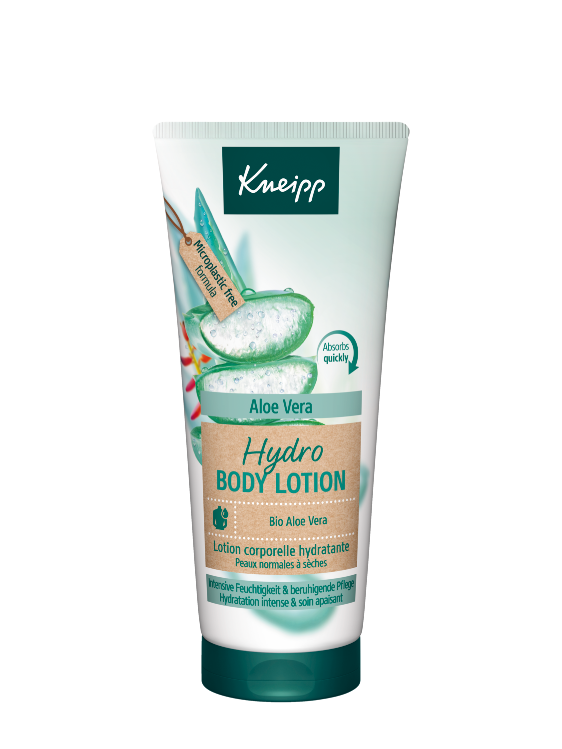 Lotion corporelle hydratante Aloe Vera - Vue de face